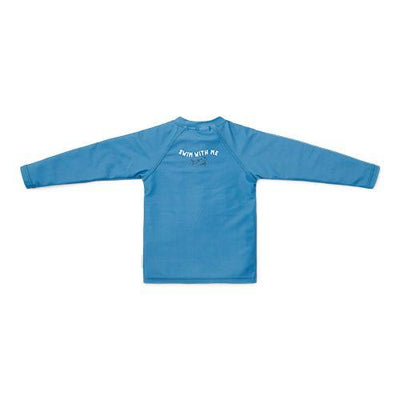 Little Dutch - Swim T-Shirt, Long Sleeves - Blue Whale - Swanky Boutique