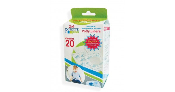 Potette Disposable Biodegradable Portable Potty Liners - Swanky Boutique