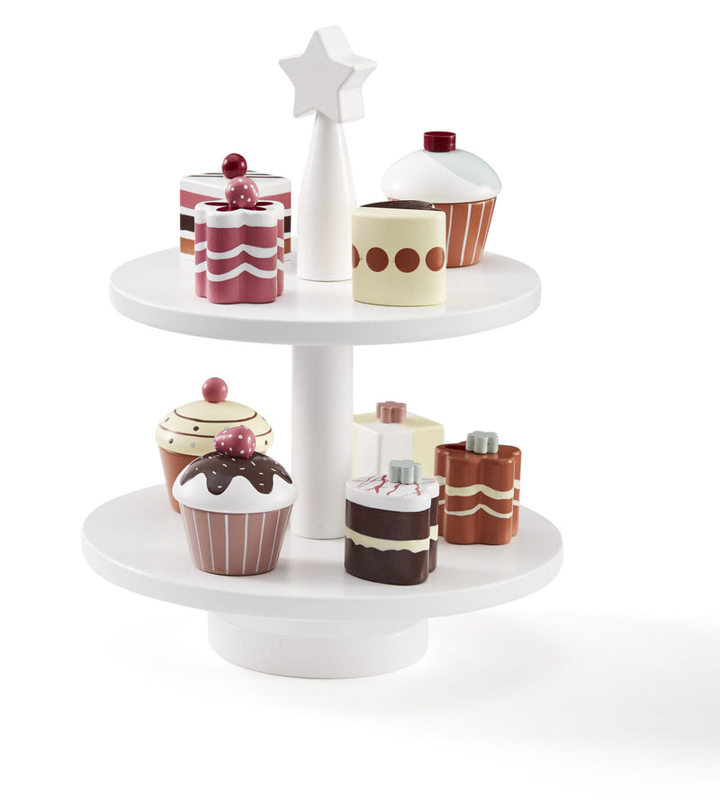 Kids Concept - Cake Stand Wooden - Swanky Boutique