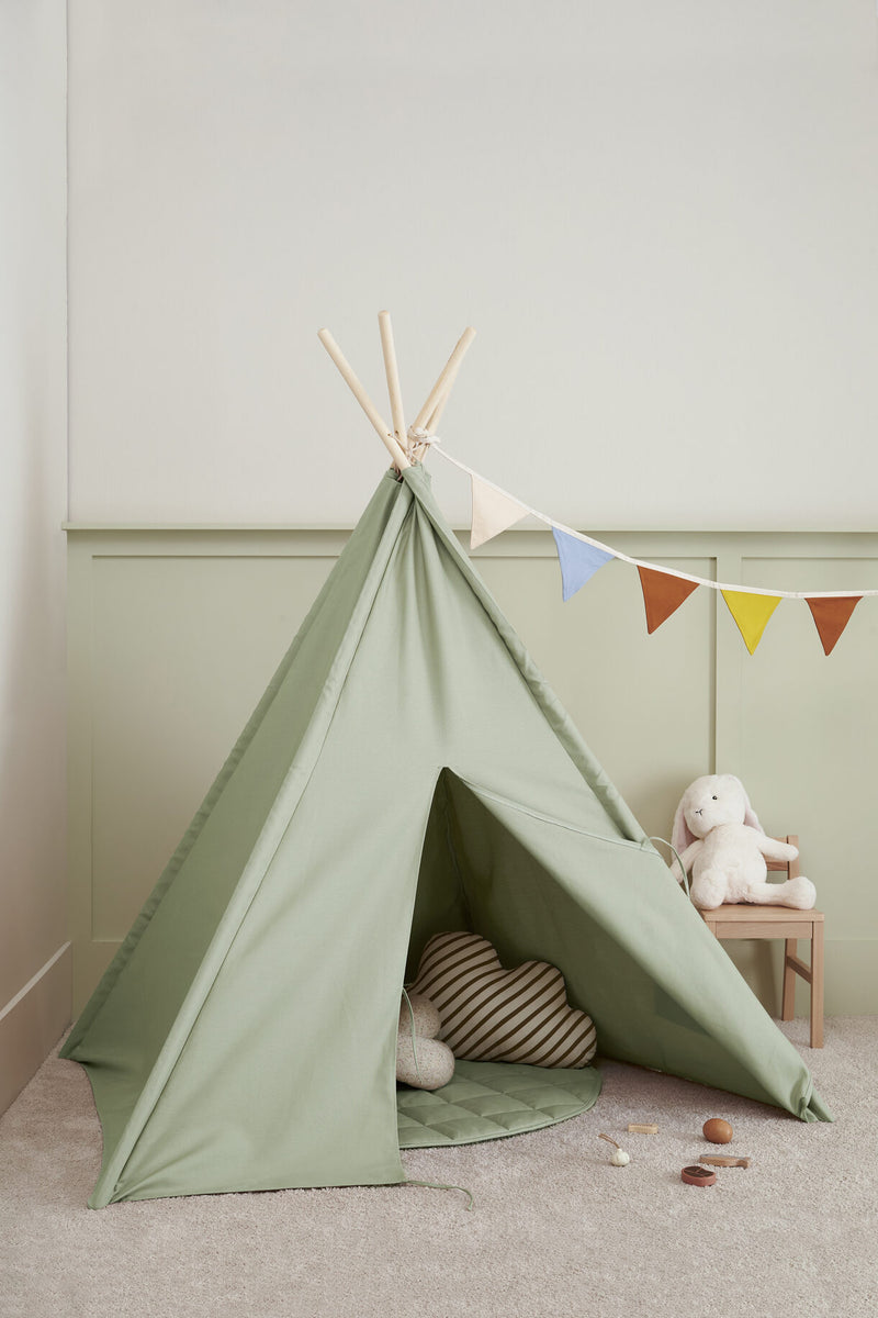 Kids Concept - Teepee Tent Light Green - Swanky Boutique