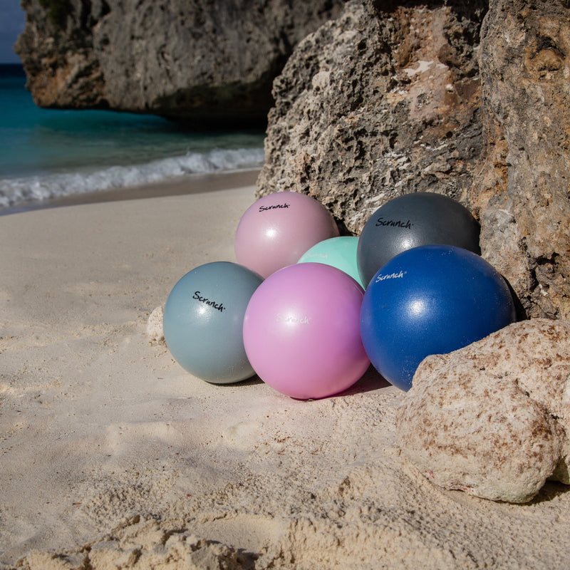 scrunch - Beach Ball - Duck Egg Blue - swanky boutique malta