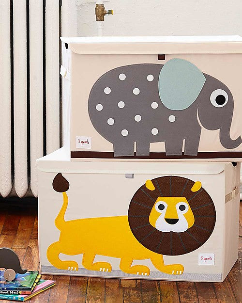 3 Sprouts - Storage Chest Lion - Swanky Boutique