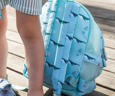 Tutete - Beach Mesh Backpack Anti-Sand Ocean Blue - Swanky Boutique
