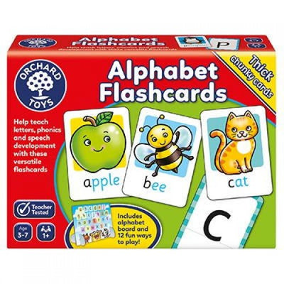 orchard toys - Flashcards - Alphabet - swanky boutique malta