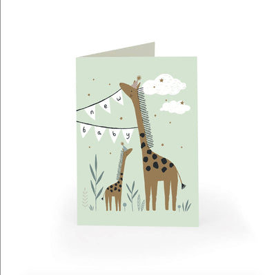 swanky boutique malta - Card - New Baby (Neutral)