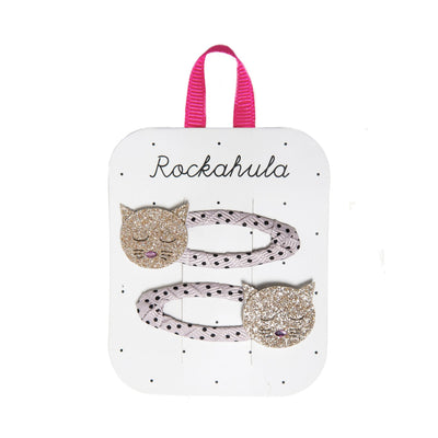 rockahula kids - Hair Accessories, Clips - Cleo Cat - swanky boutique malta