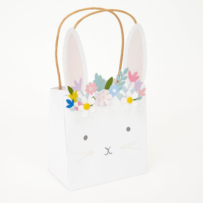meri meri - party gift bags 6 pack bunny - swanky boutique malta