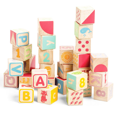 Le Toy Van - Building Blocks Alphabet 12+ Months - Swanky Boutique
