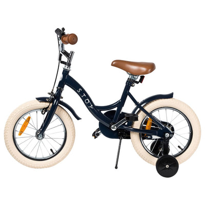 stoy - Stoy Bicycle 14” Vintage Navy Blue (4+ years) - swanky boutique malta