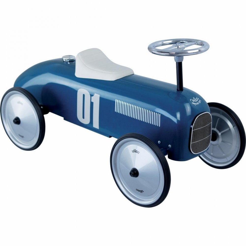 Ride on Vintage Car Blue Swanky Boutique