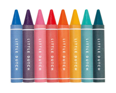 Little Dutch - Crayons Washable 8 Pack - Swanky Boutique
