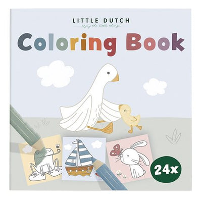 Little Dutch - Colouring Book 24 Drawings - Swanky Boutique