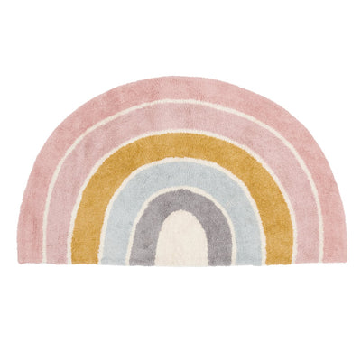 Little Dutch - Rug Rainbow Shape Pink 130x80cm - Swanky Boutique