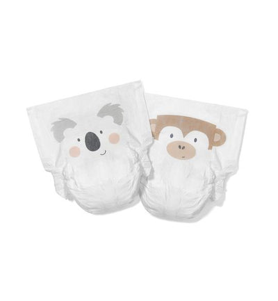 Kit & Kin - eco nappies, Size 5 Koala & Monkey – 11kg+ (28 pack) - swanky boutique malta