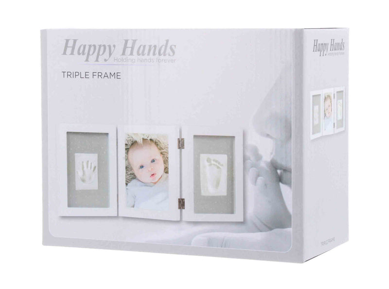 dooky - happy hands triple frame white - swanky boutique malta