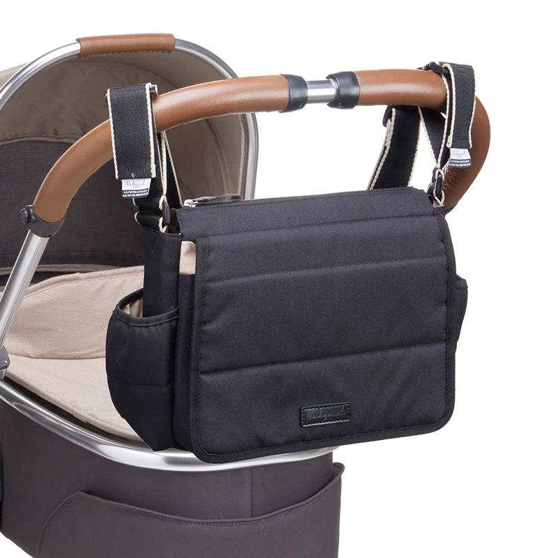 babymel - Stroller Bag, Eco Quilt - Black - swanky boutique malta