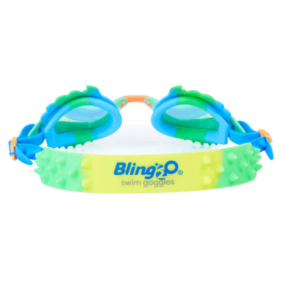 Bling2o - Phoenix Green - Dino Swim Goggles - Swanky Boutique
