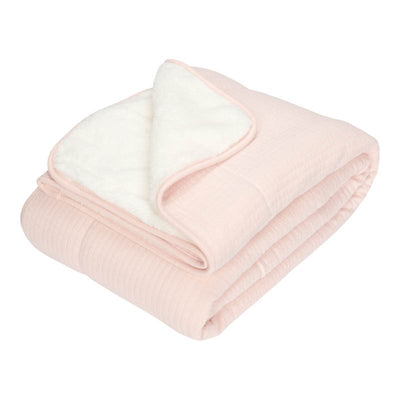 Little Dutch - Bassinet Blanket 70x100 Pure Soft Pink - Swanky Boutique