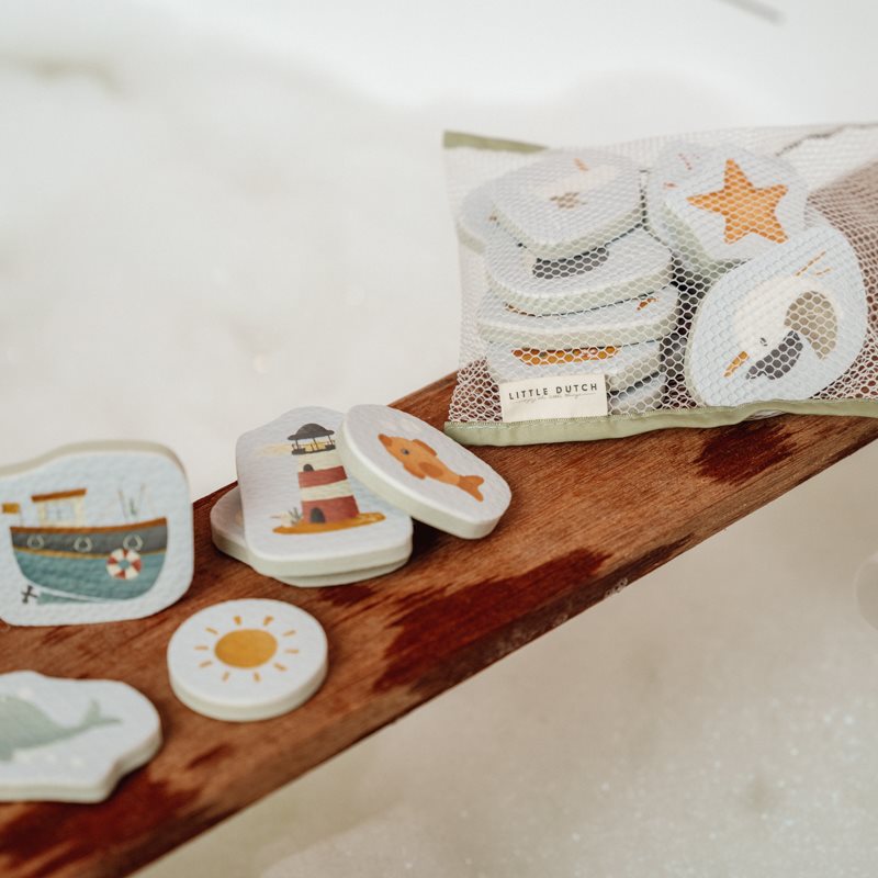 Little Dutch - Foam Bath Toys Sailors Bay - Swanky Boutique