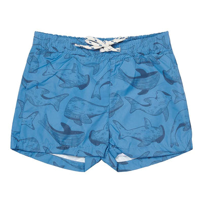 Little Dutch - Swim Shorts Sea Life Blue UPF 50+ - Swanky Boutique
