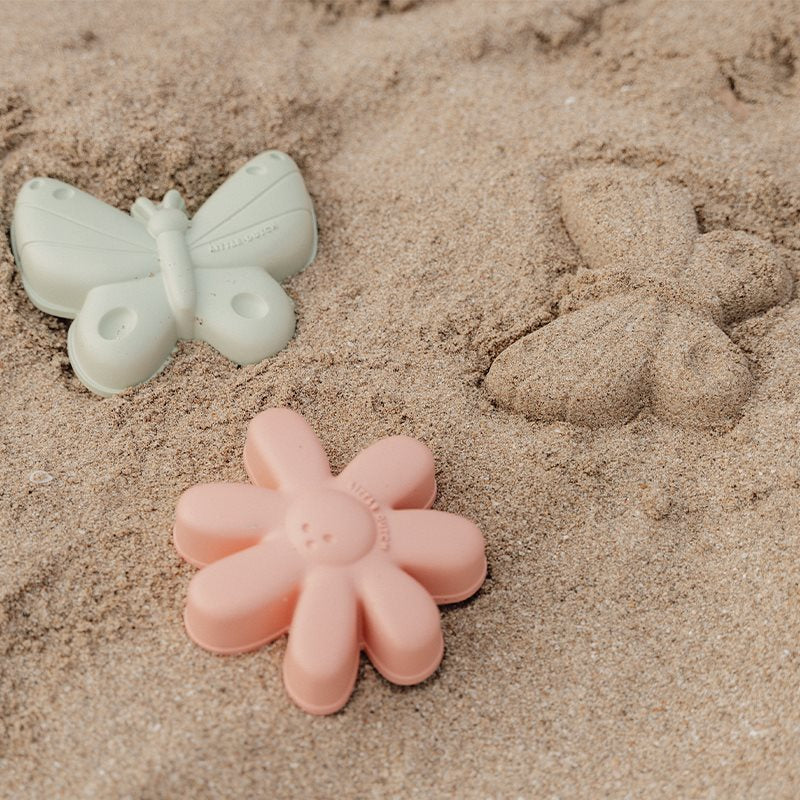 Little Dutch - Beach Set Sand Shapes Flowers & Butterflies - Swanky Boutique