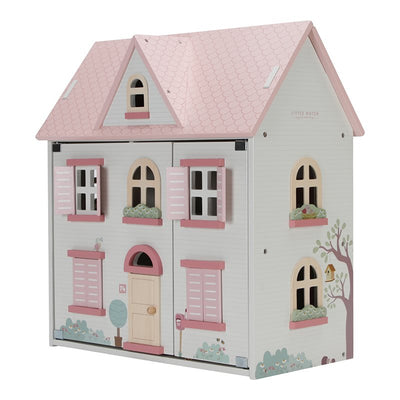 Little Dutch - Doll's House, Wooden - Pink - Swanky Boutique 