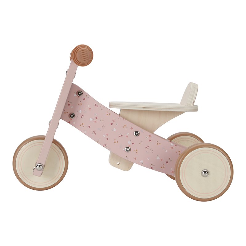 Little Dutch - Wooden Tricycle - Pink - Swanky Boutique