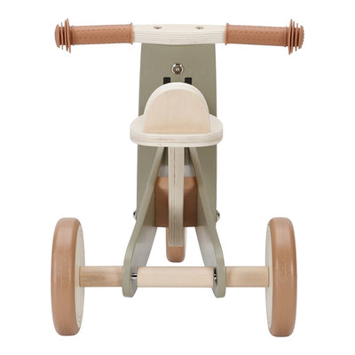 Little Dutch - Wooden Tricycle - Olive - Swanky Boutique