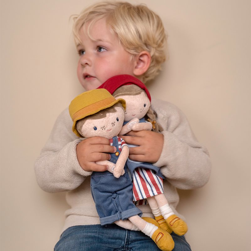 Swanky boutique Doll, Soft 35cm - Farmer Jim Little Farm Little Dutch