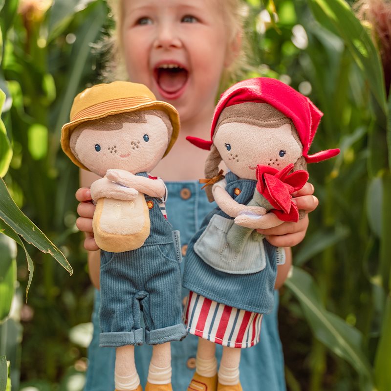 Swanky boutique Doll, Soft 35cm - Farmer Jim Little Farm Little Dutch
