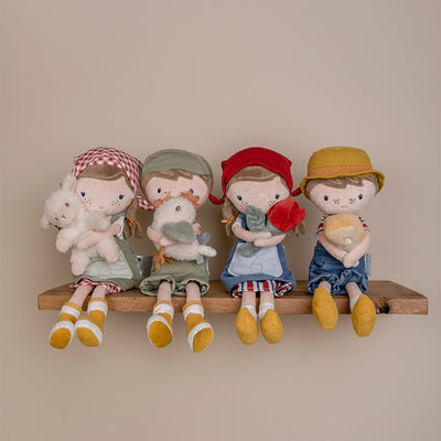 Swanky boutique Doll, Soft 35cm - Farmer Rosa Little Farm Little Dutch