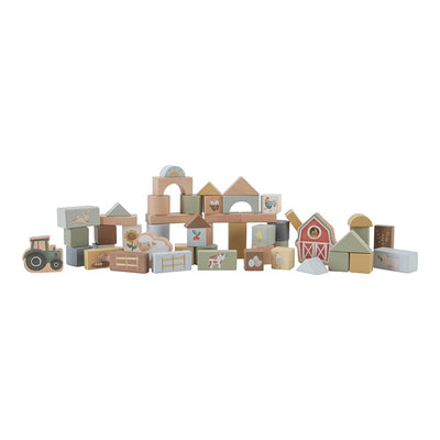 Little Dutch - Building Blocks in a Bucket - Little Farm - Swanky Boutique