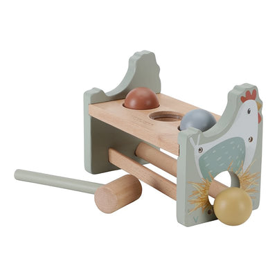 Little Dutch - Pounding Bench with Rolling Balls - Little Farm - Swanky Boutique