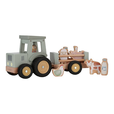 Swanky Boutique Tractor including trailer - Little Farm Little Dutch