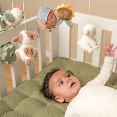 Swanky boutique Cot Mobile, Musical - Little Farm Little Dutch