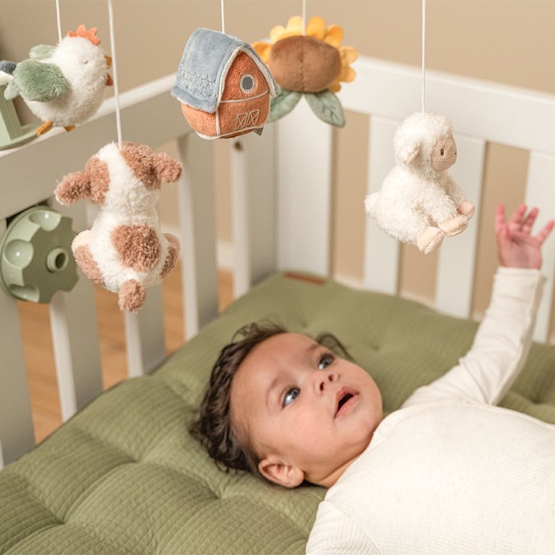 Swanky boutique Cot Mobile, Musical - Little Farm Little Dutch