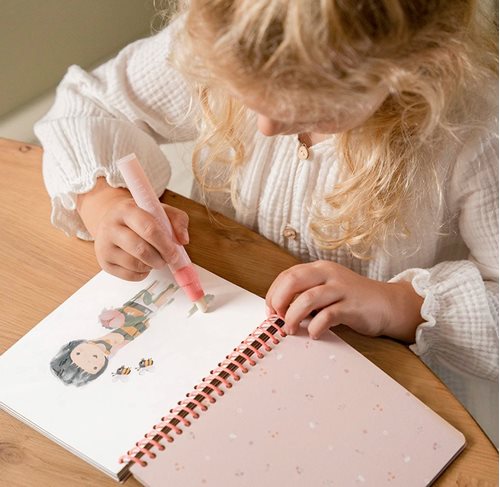 Little Dutch - Scratch & Sketch Book Rosa & Friends - Swanky Boutique