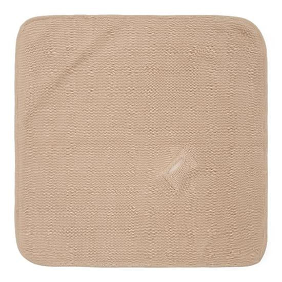Little Dutch | Knitted wrap blanket Beige | Swanky Boutique