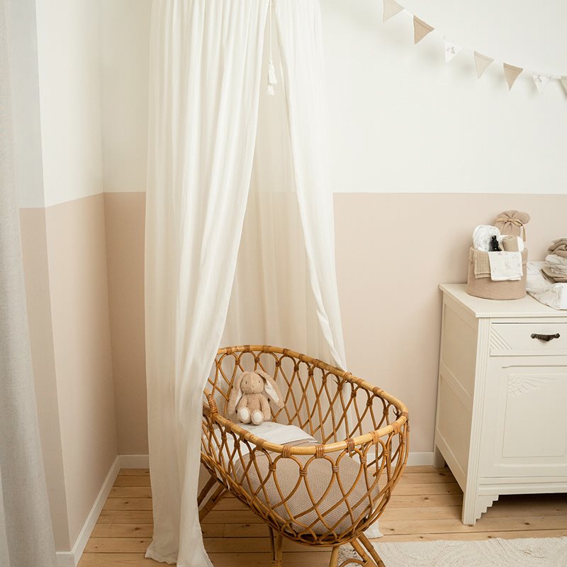 Little Dutch - Canopy muslin Soft White- Swanky Boutique