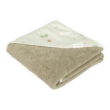 Little Dutch - Hooded towel Little Farm - 75 x 75 cm - Swanky Boutique