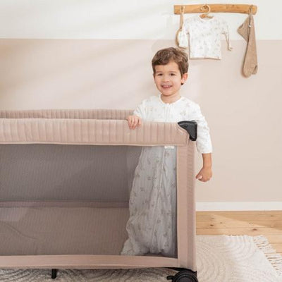 Little Dutch - Travel cot in bag Beige- Swanky Boutique