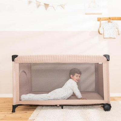 Little Dutch - Travel cot in bag Beige- Swanky Boutique