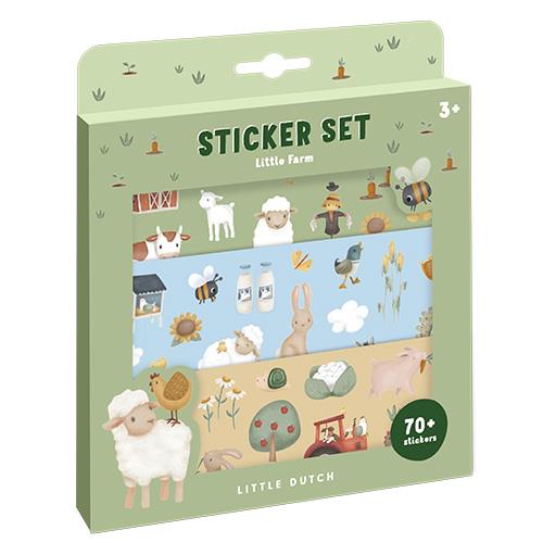Little Dutch - Sticker Set (70+ Stickers) - Little Farm - Swanky Boutique