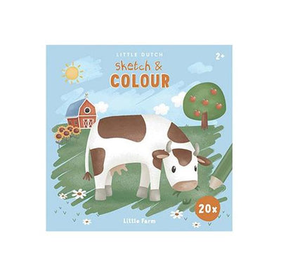 Little Dutch - Coloring Book Little Farm - Swanky Boutique