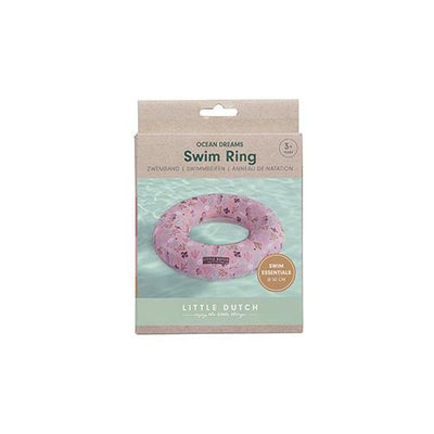 Little Dutch Ocean Dreams Pink Swim Ring - Swanky Boutique