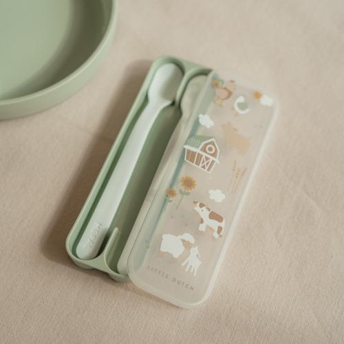 Little Dutch - Feeding Spoon Set - Little Farm - Swanky Boutique