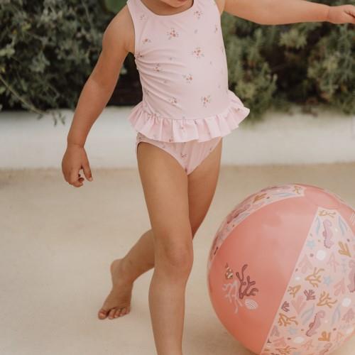 Little Dutch - Inflatable Beach Ball, 35cm - Ocean Dreams Pink - Swanky Boutique