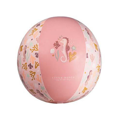 Little Dutch - Inflatable Beach Ball, 35cm - Ocean Dreams Pink - Swanky Boutique