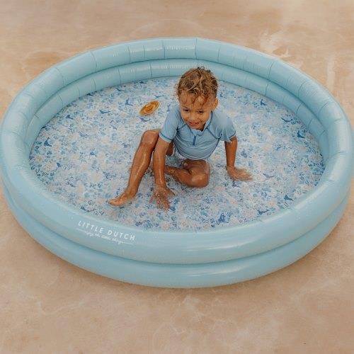 Little Dutch SInflatable swimming pool Ocean Dreams Blue 150 cm - Swanky Boutique