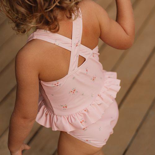 Little Dutch - Bathsuit volants Rosy Meadows - Swanky Boutique